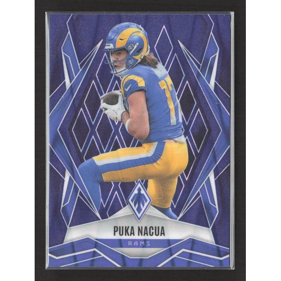 2025 Panini Phoenix Football Puka Nacua #119 Purple /35