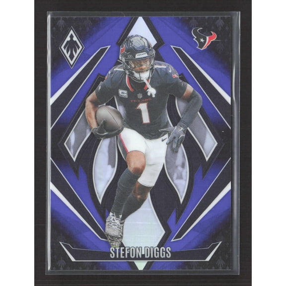 2025 Panini Phoenix Football Stefon Diggs #129 Purple