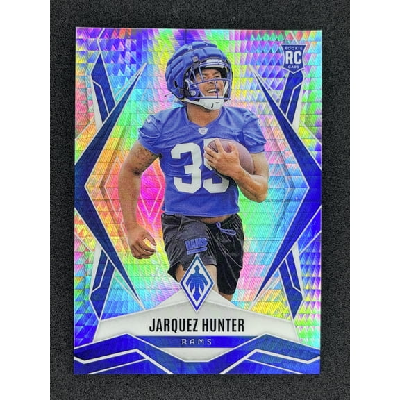 2025 Panini Phoenix Jarquez Hunter #232 Silver Hyper Prizm RC