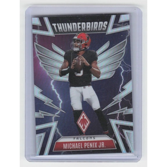 2025 Panini Phoenix Thunderbirds #2 Michael Penix Jr Atlanta Falcons Football Card Near Mint or Better