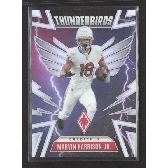 2025 Panini Phoenix Thunderbirds Marvin Harrison Jr. Arizona Cardinals #1 Football Card
