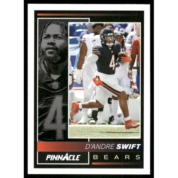2025 Panini Pinnacle Encore D'Andre Swift Chicago Bears #34 Trading Card NFL Football
