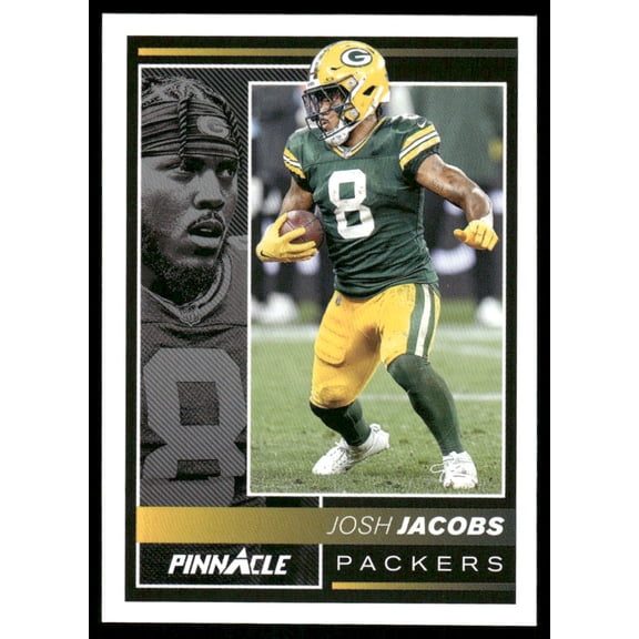 2025 Panini Pinnacle Encore Josh Jacobs Green Bay Packers #74 Football Card