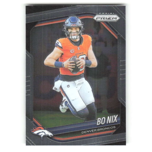2025 Panini Prizm #142 Bo Nix Denver Broncos  NFL Football Base Trading Card