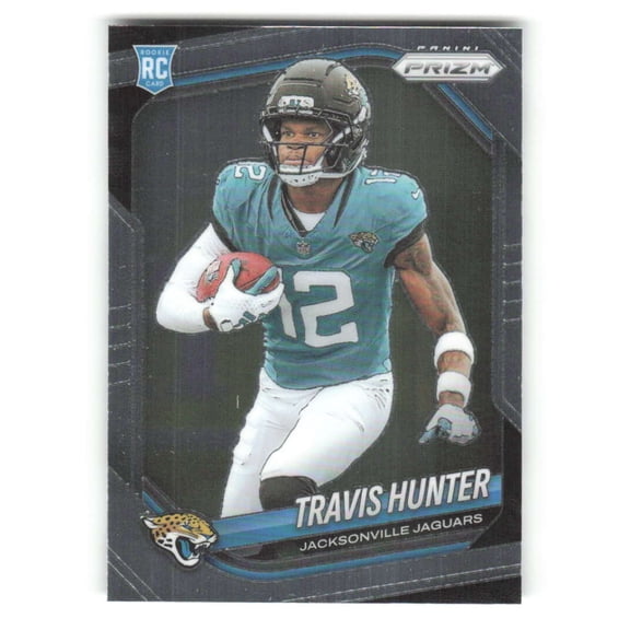 2025 Panini Prizm #301 Travis Hunter RC Rookie Jacksonville Jaguars  NFL Football Base Trading Card