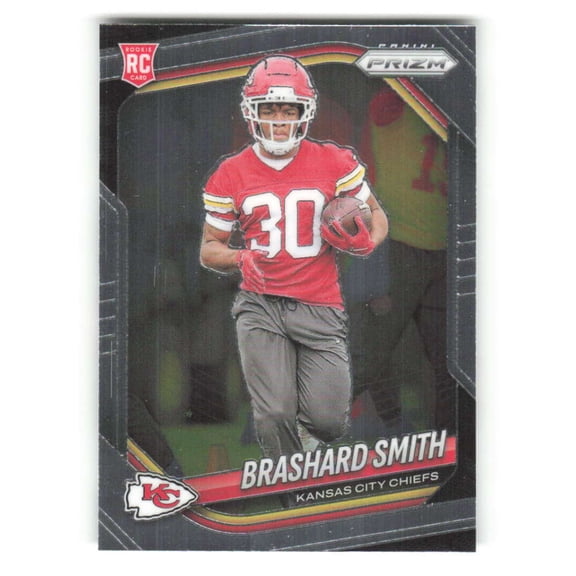 2025 Panini Prizm #308 Brashard Smith RC Rookie Kansas City Chiefs  NFL Football Base Trading Card