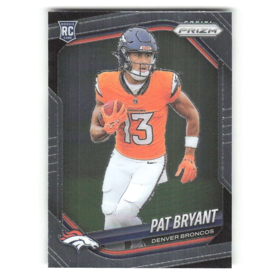 2025 Panini Prizm #366 Pat Bryant RC Rookie Denver Broncos  NFL Football Base Trading Card