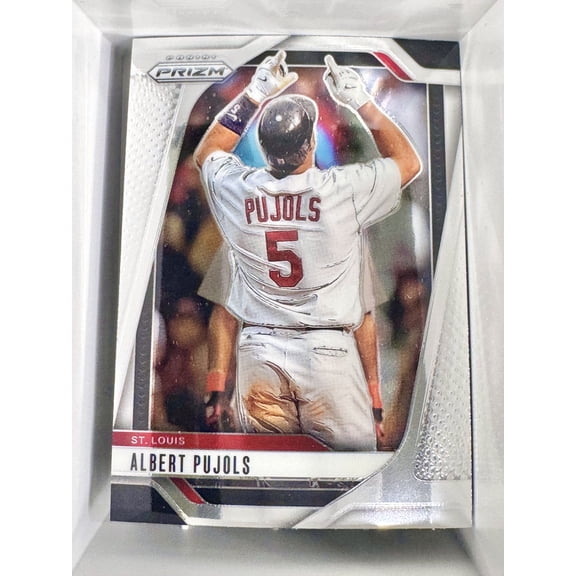 2025 Panini Prizm Baseball St. Louis Cardinals Albert Pujols #97 Baseball Card