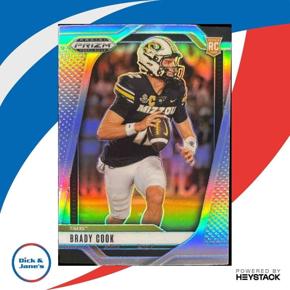 2025 Panini Prizm Draft Picks Brady Cook Silver #70 RC Missouri Tigers
