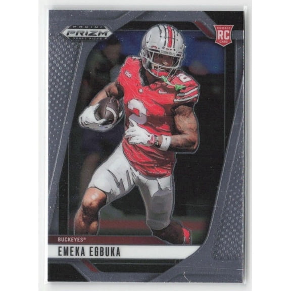 2025 Panini Prizm Draft Picks Football Card #85 Emeka Egbuka Ohio State Buckeyes Near Mint