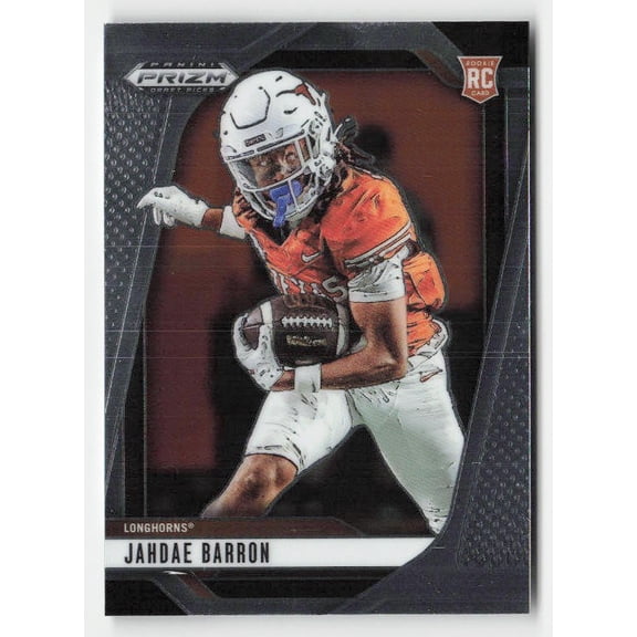 2025 Panini Prizm Draft Picks Jahdae Barron Texas Longhorns #124 Football Card