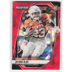 2025 Panini Prizm Draft Picks Prizms Red Ice #127 Jaydon Blue Texas Longhorns Football Card