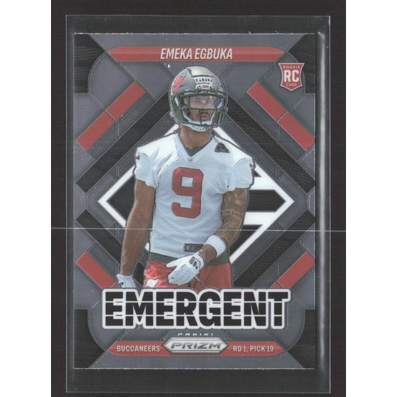 2025 Panini Prizm Emergent Emeka Egbuka #3 RC