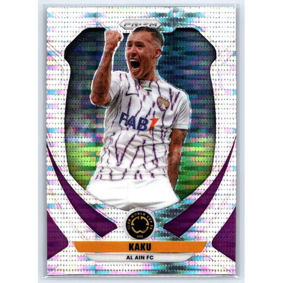 2025 Panini Prizm FIFA Club World Cup Pulsar Prizms Kaku Al Ain FC #8 Soccer Card