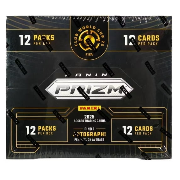 2025 Panini Prizm FIFA Club World Cup Soccer (Futbol) Hobby Box