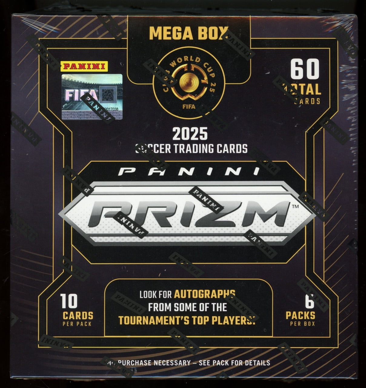 2025 Panini Prizm FIFA Club World Cup Soccer Hobby Mega Box