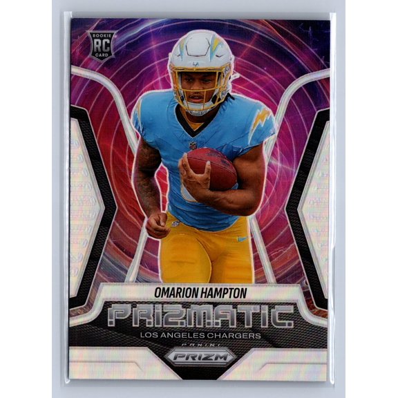 2025 Panini Prizm Prizmatic Omarion Hampton #9 Silver RC