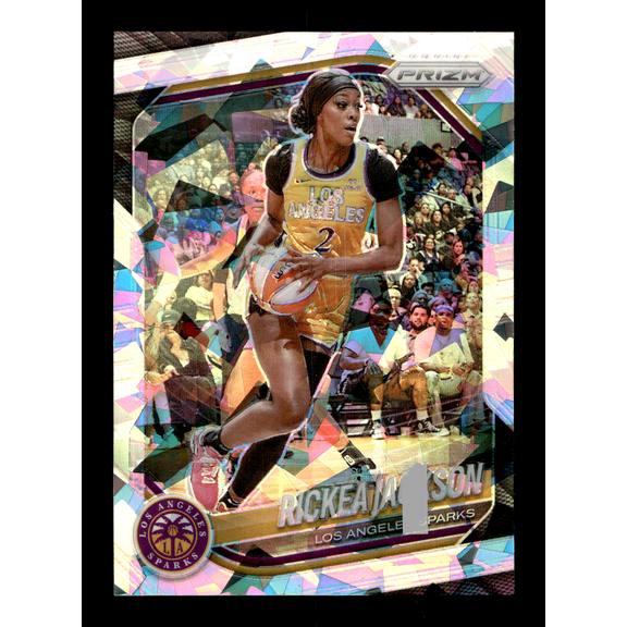 2025 Panini Prizm Rickea Jackson #118 Cracked Ice