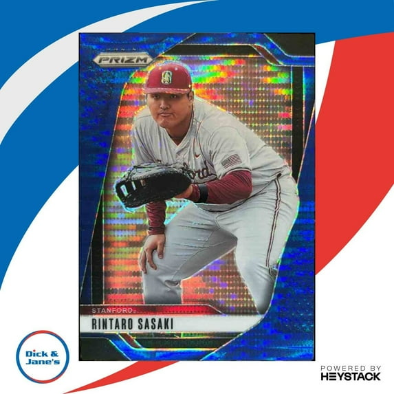 2025 Panini Prizm Rintaro Sasaki Prizms Blue Pulsar 37/75 #271