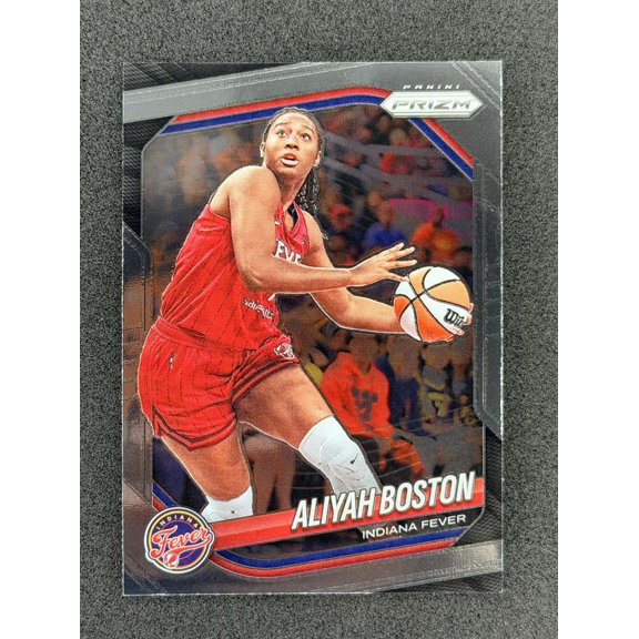 2025 Panini Prizm WNBA Aliyah Boston #75 Indiana Fever Basketball Card