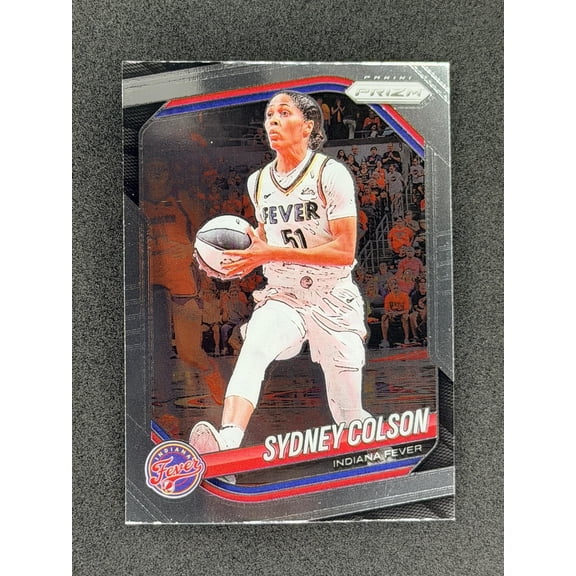 2025 Panini Prizm WNBA Near Mint Sydney Colson Indiana Fever #1 Basketball Card