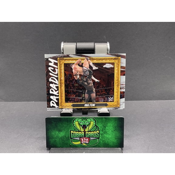 2025 Panini Prizm WWE Paradigm Oba Femi #PAR-OFM Trading Card