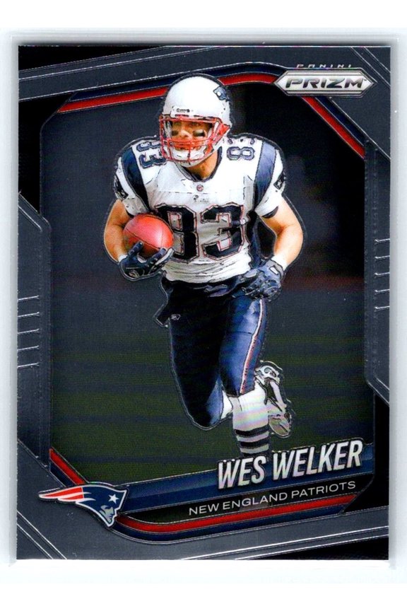 2025 Panini Prizm Wes Welker New England Patriots #181 Football Card