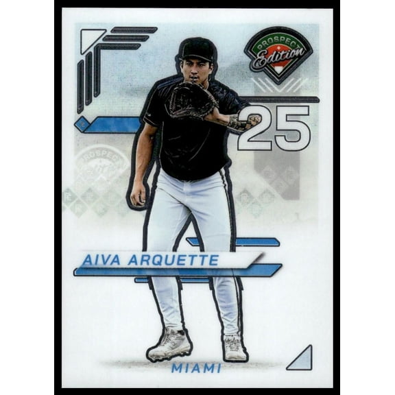 2025 Panini Prospect Edition Aiva Arquette #129 Holo Prospect Ticket Baseball Card