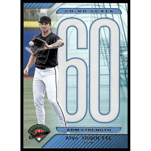2025 Panini Prospect Edition Aiva Arquette Miami #6 Baseball Card