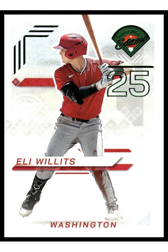 2025 Panini Prospect Edition Baseball Eli Willits #155