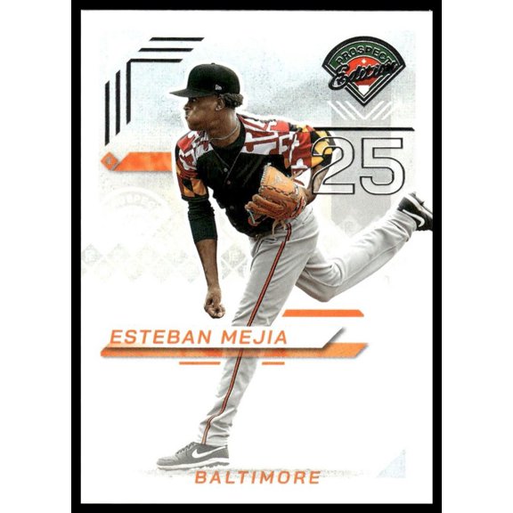 2025 Panini Prospect Edition Baseball Esteban Mejia #40 Baltimore Baseball Card