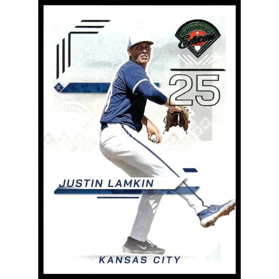 2025 Panini Prospect Edition Baseball Justin Lamkin #37 Baseball Card