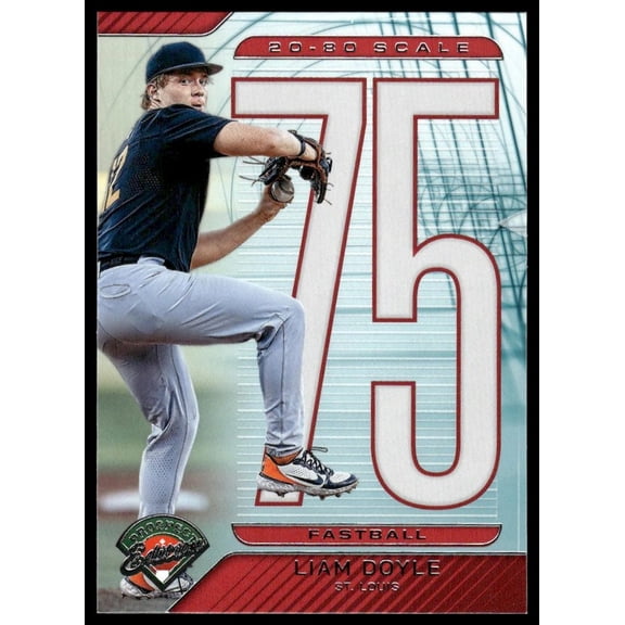 2025 Panini Prospect Edition Baseball Liam Doyle #2 20-80 Scale Baseball Card