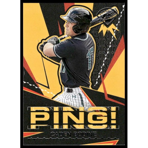 2025 Panini Prospect Edition Baseball Ping! Caden Bodine #10 Baltimore Baseball Card