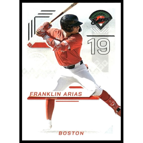 2025 Panini Prospect Edition Franklin Arias #35 Boston Red Sox Baseball Card