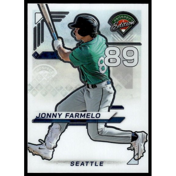 2025 Panini Prospect Edition Holo Prospect Ticket #189 Jonny Farmelo Seattle Mariners Baseball Card NM or Better