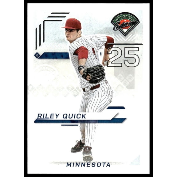 2025 Panini Prospect Edition Near Mint Baseball Card Riley Quick #38 Minnesota MLB