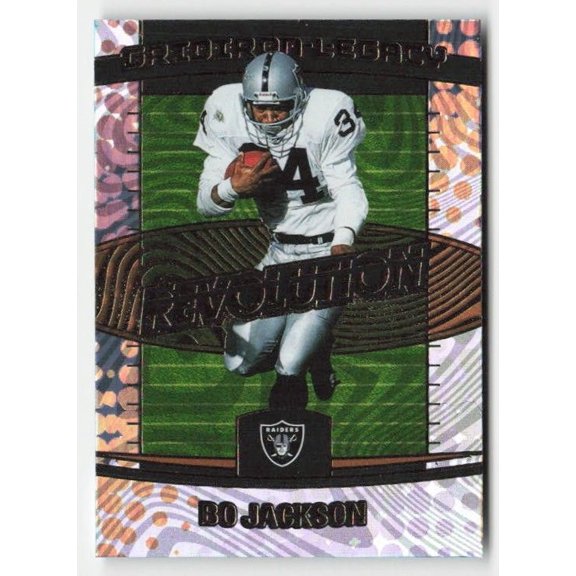 2025 Panini Revolution Bo Jackson #11 Gridiron Legacy Los Angeles Raiders Football Card