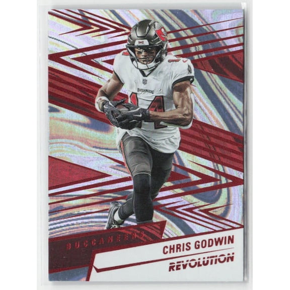 2025 Panini Revolution Chris Godwin #151 Red Swirl
