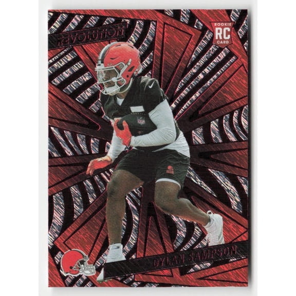 2025 Panini Revolution Dylan Sampson #208 Red Storm