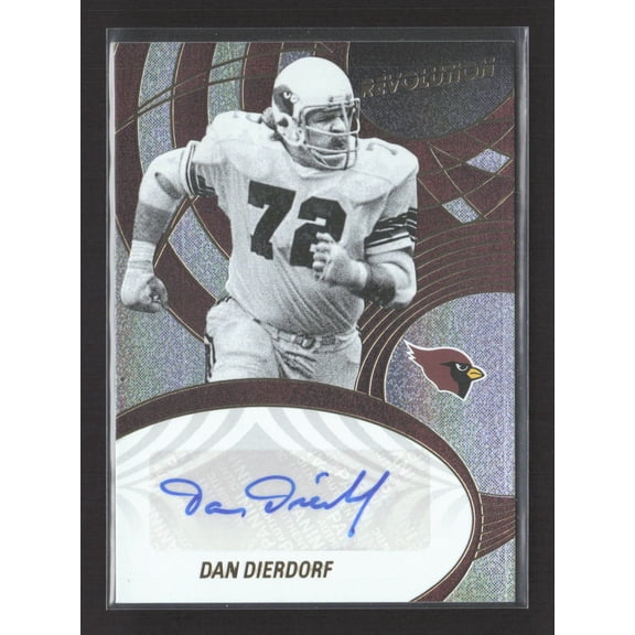 2025 Panini Revolution Football Dan Dierdorf #AGH-DDF /199