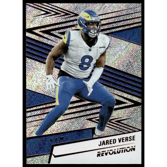 2025 Panini Revolution Football Near Mint NFL Los Angeles Rams Jared Verse #125 Football Card