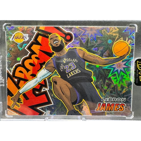 2025 Panini Revolution Kaboom! LeBron James SSP Los Angeles Lakers