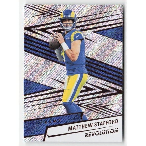 2025 Panini Revolution Matthew Stafford #38 Los Angeles Rams Football Card