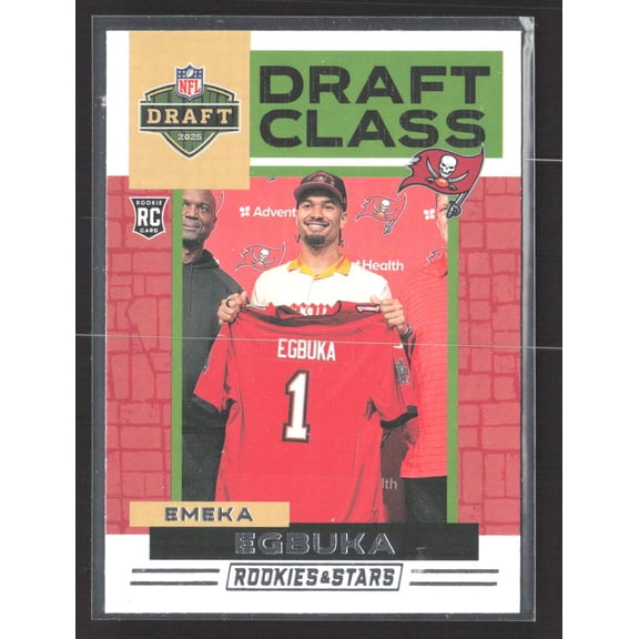 2025 Panini Rookies & Stars Draft Class Emeka Egbuka #18 RC