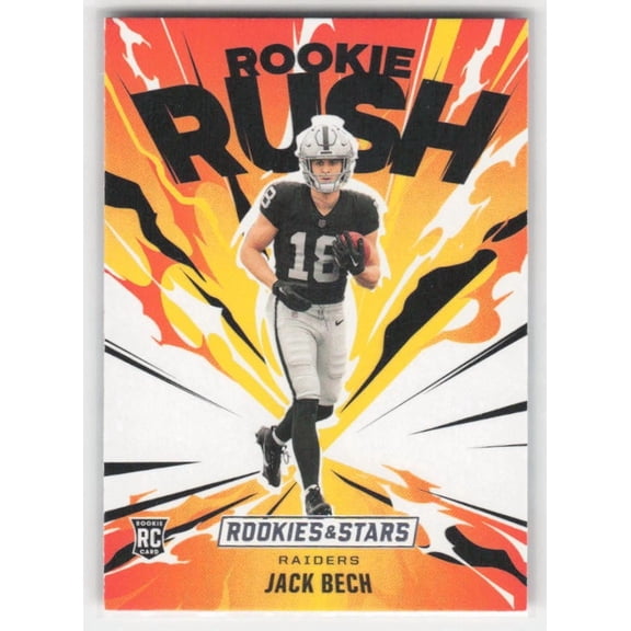 2025 Panini Rookies & Stars Jack Bech #12 Rookie Rush