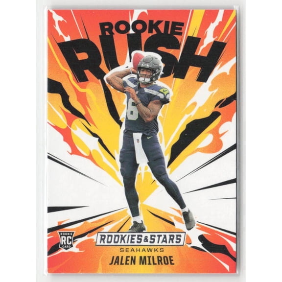 2025 Panini Rookies & Stars Jalen Milroe #5 Rookie Rush