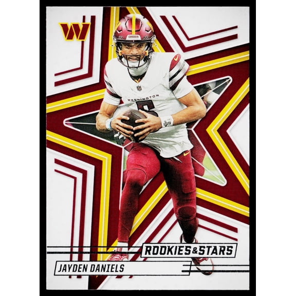 2025 Panini Rookies & Stars Jayden Daniels #48 Near Mint Or Better Washington Commanders Football Card