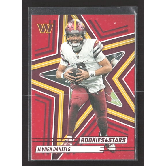 2025 Panini Rookies & Stars Jayden Daniels #48 Football Card Washington Commanders