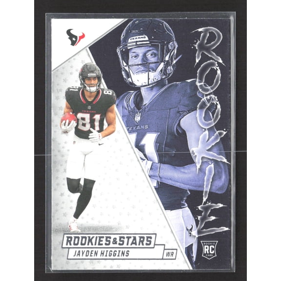 2025 Panini Rookies & Stars Jayden Higgins #11 RC Football Card Houston Texans